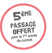 lutte contre les rongeurs : 5e passage offert