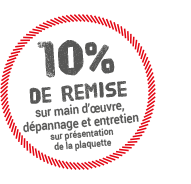 forage pompage : 10% de remise